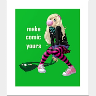 Make Comic Yours fanny Posters and Art